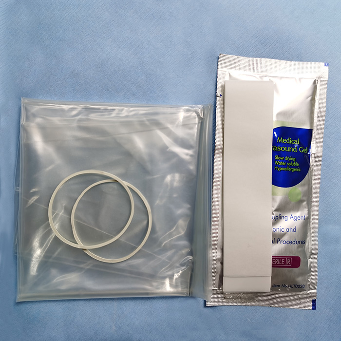 Disposable Surgical Sterile Ultrasound Probe Cover with Gel Pack