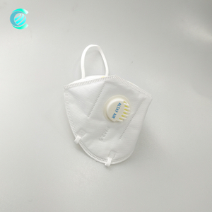 N95 Folded Nonwoven Face Dust Mask with Valve